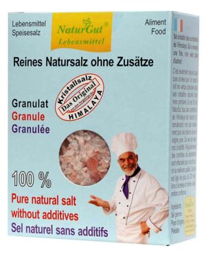 Kristallsalz Granulat "Himalaya" 250g-Packung