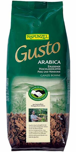 Arabica-Kaffee ganze Bohnen 1kg-Packung