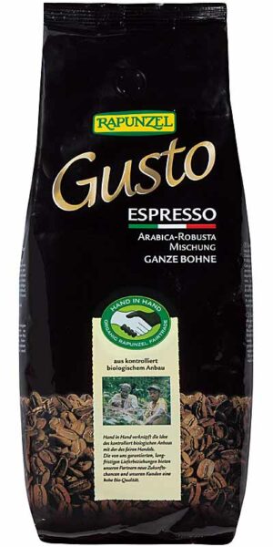 Espresso-Kaffee ganze Bohnen 1Kg-Packung