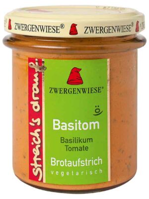 Brotaufstrich Basitom 160g-Glas