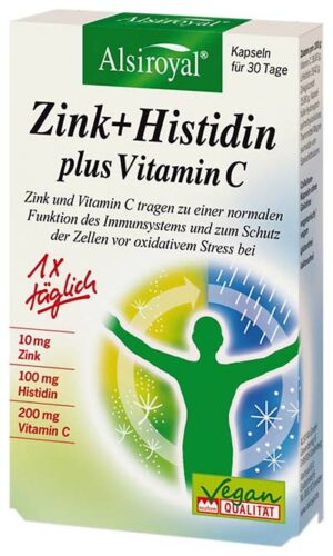 Zink plus Histidin plus Vitamin C von Alsiroyal