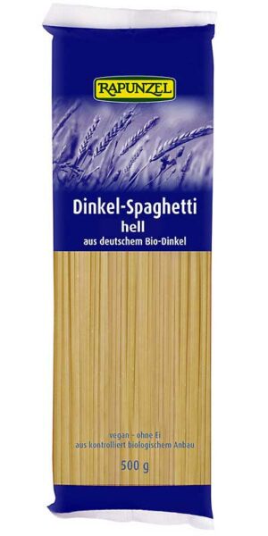 helle Dinkel-Spaghetti 500g-Packung