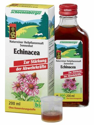 Pflanzensaft Echinacea 200ml-Flasche