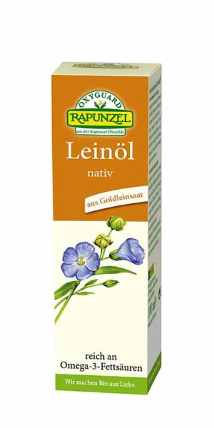 Bio-Leinöl 100ml-Flasche