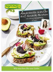 Rezeptkarte Amaranth-Kaviar