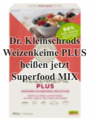 Umbenennung Kleinschrods Weizenkeime - Superfood