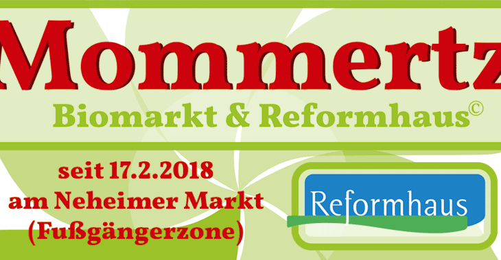 Wiedereröffnung von Biomarkt & Reformhaus Mommertz