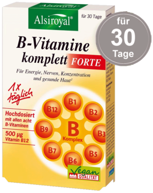 B-Vitamine Forte von Alsiroyal für 30 Tage