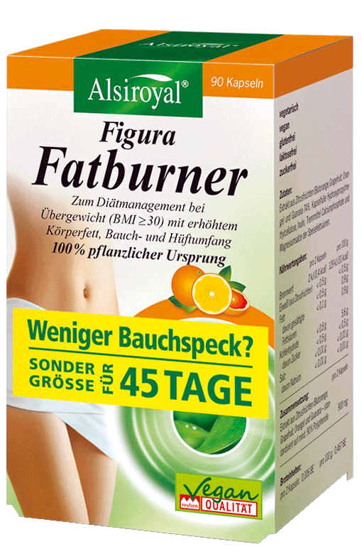 Figura Fatburner Sparpackvon Alsiroyal für 45 Tage
