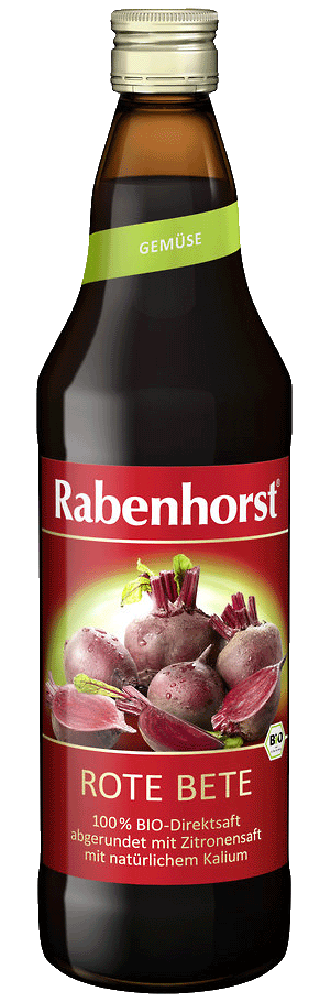 Rote Bete Gemüsesaft von Rabenhorst 750ml-Flasche
