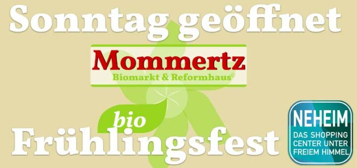 Frühlingsfest Neheim mit verkaufsoffenem Sonntag