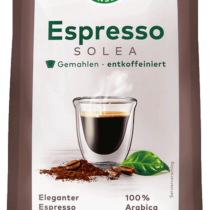 Bio-Kaffee Espresso Solea, gemahlen, von Lebensbaum