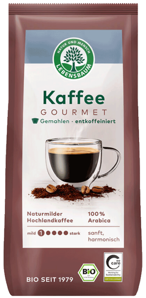 entkoffeinierter Bio-Kaffee von Lebensbaum