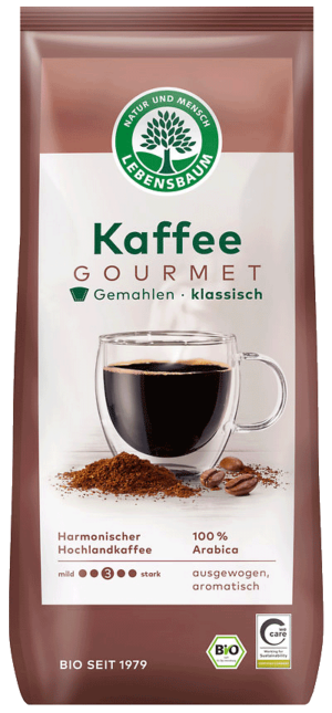 Gourmet-Kaffee klassisch, gemahlen von Lebensbaum