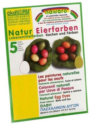 Natur-Eierfarben von Nawaro (ökoNORM)