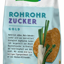 Bio-Rohrohrzucker unraffiniert von Reformhaus (Eigenmarke)