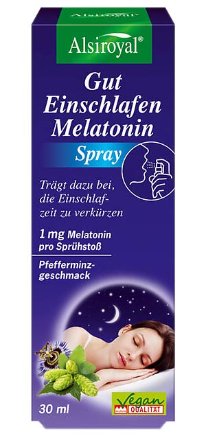 Alsiroyal Gut Einschlafen Melatonin Spray