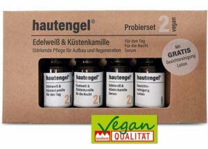hautengel - Probierset Serie 2 Edelweiß & Küstenkamille