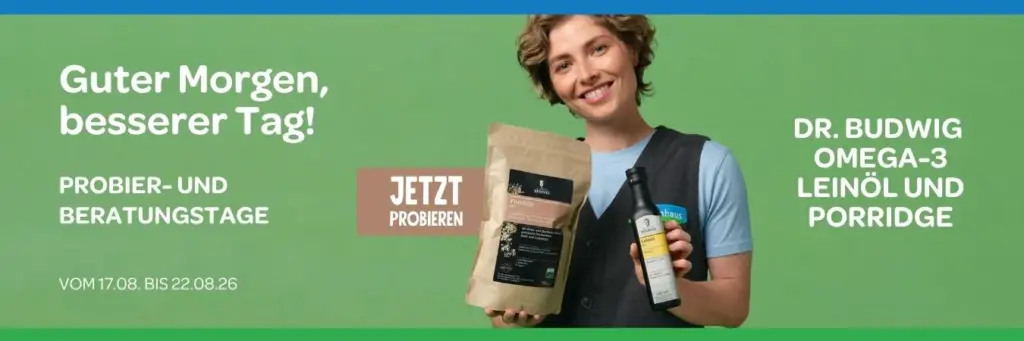 Dr. Budwig Probiertage 2026